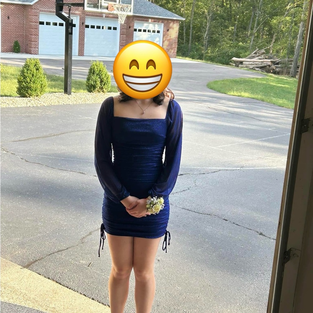 Jump Sparkling Blue Dress